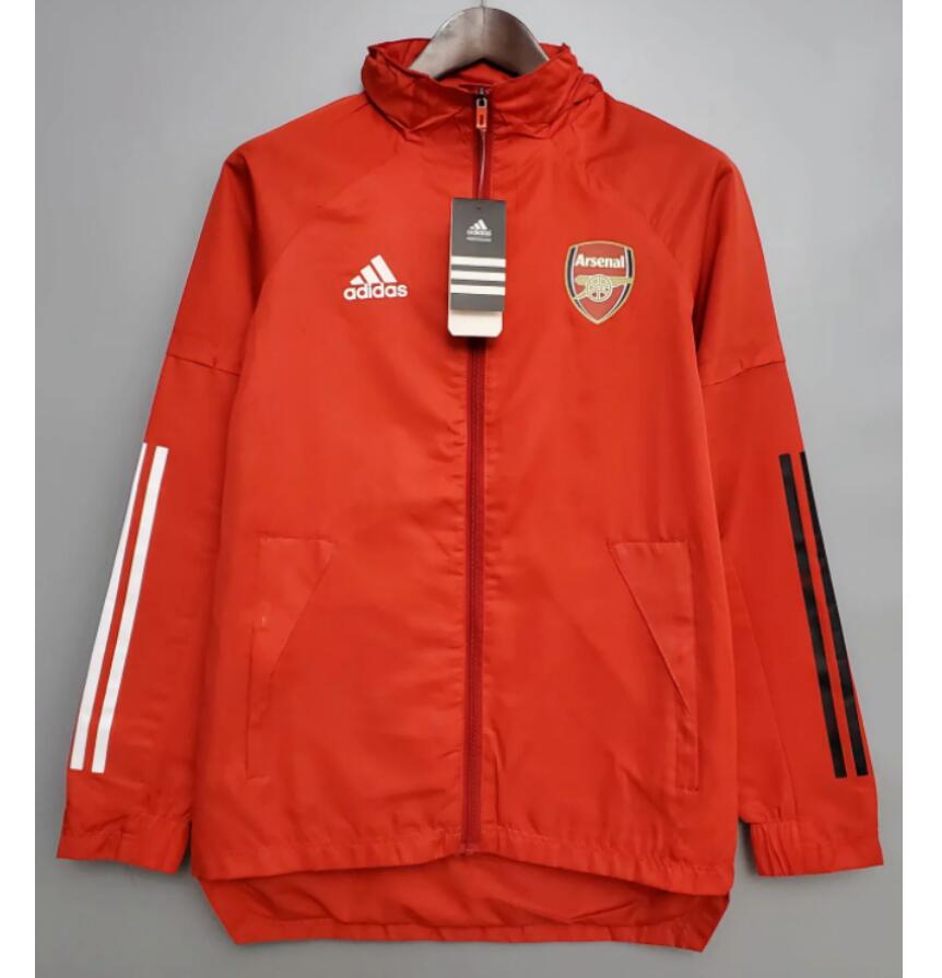 2021/22 Arsenal Red Windbreaker Jacket